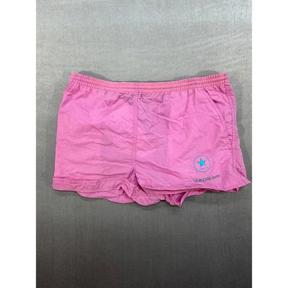 Vintage IXSPA 2000 Women Shorts 100% Nylon Pink Size Small - Picture 11 of 11